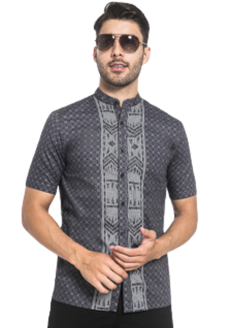 Johnwin Baju Koko Full Motif 1